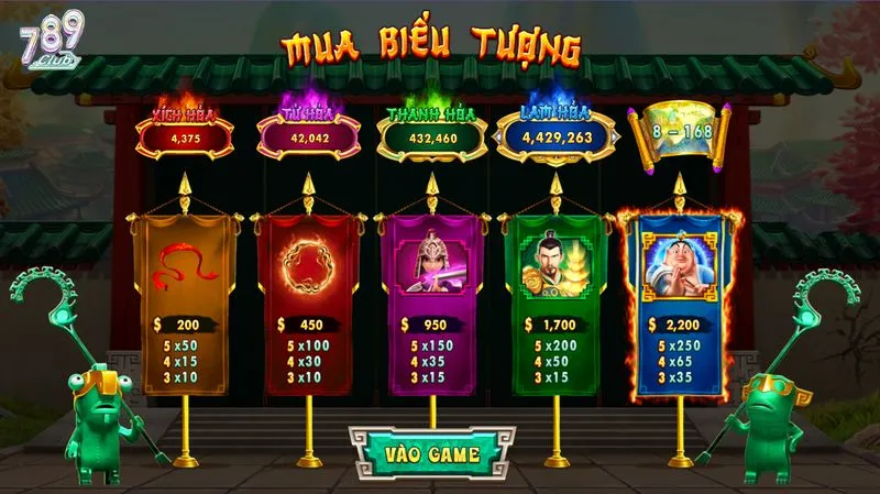 Mở khóa các biểu tượng giá trị để tăng cơ hội chiến thắng