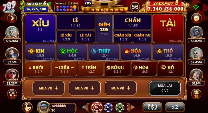 Tham gia đặt cược với nhiều cửa cược thú vị